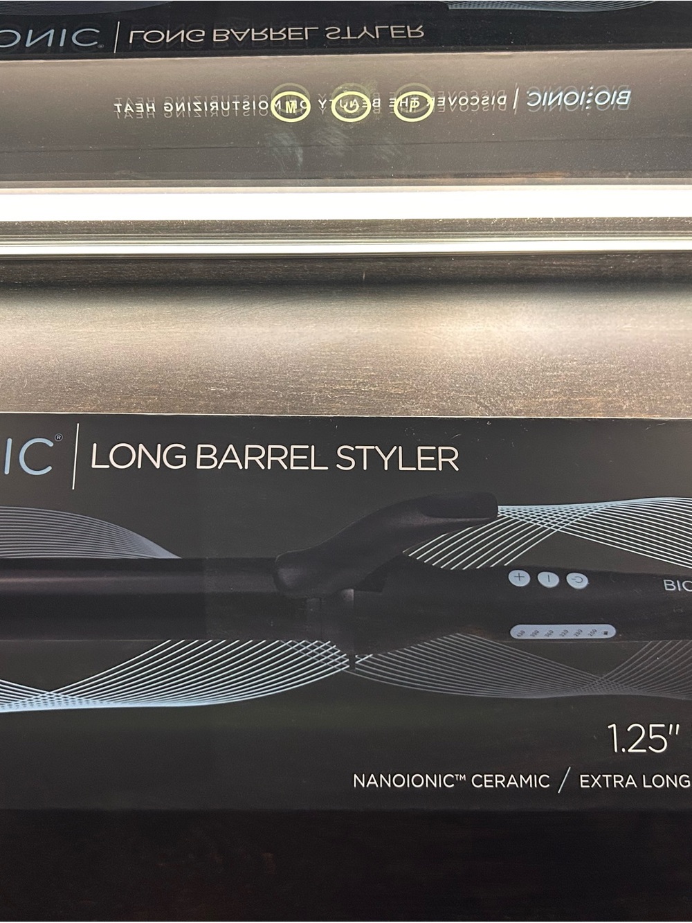 Bio Ionic Long Barrel Styler 1.25" Black